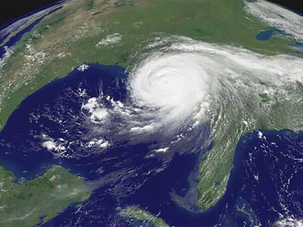 NOAA Hurricane Satellite Image