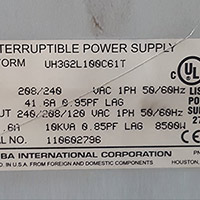 Toshiba 1600 XP Online 10 kVA 3