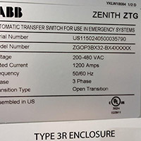 ABB 1200A ZTG 2