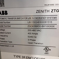 ABB 400A ZTG 2